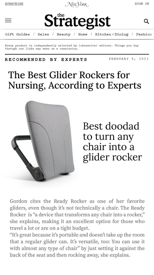 The Best Glider Rockers for Nursing, According to Experts