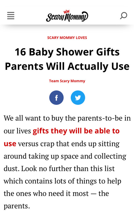 Ready Rocker Mentioned in Scary Mommy