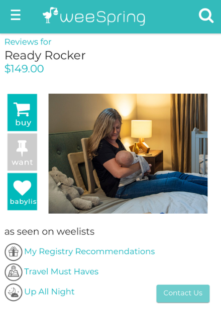 weeSpring Reviews the Ready Rocker