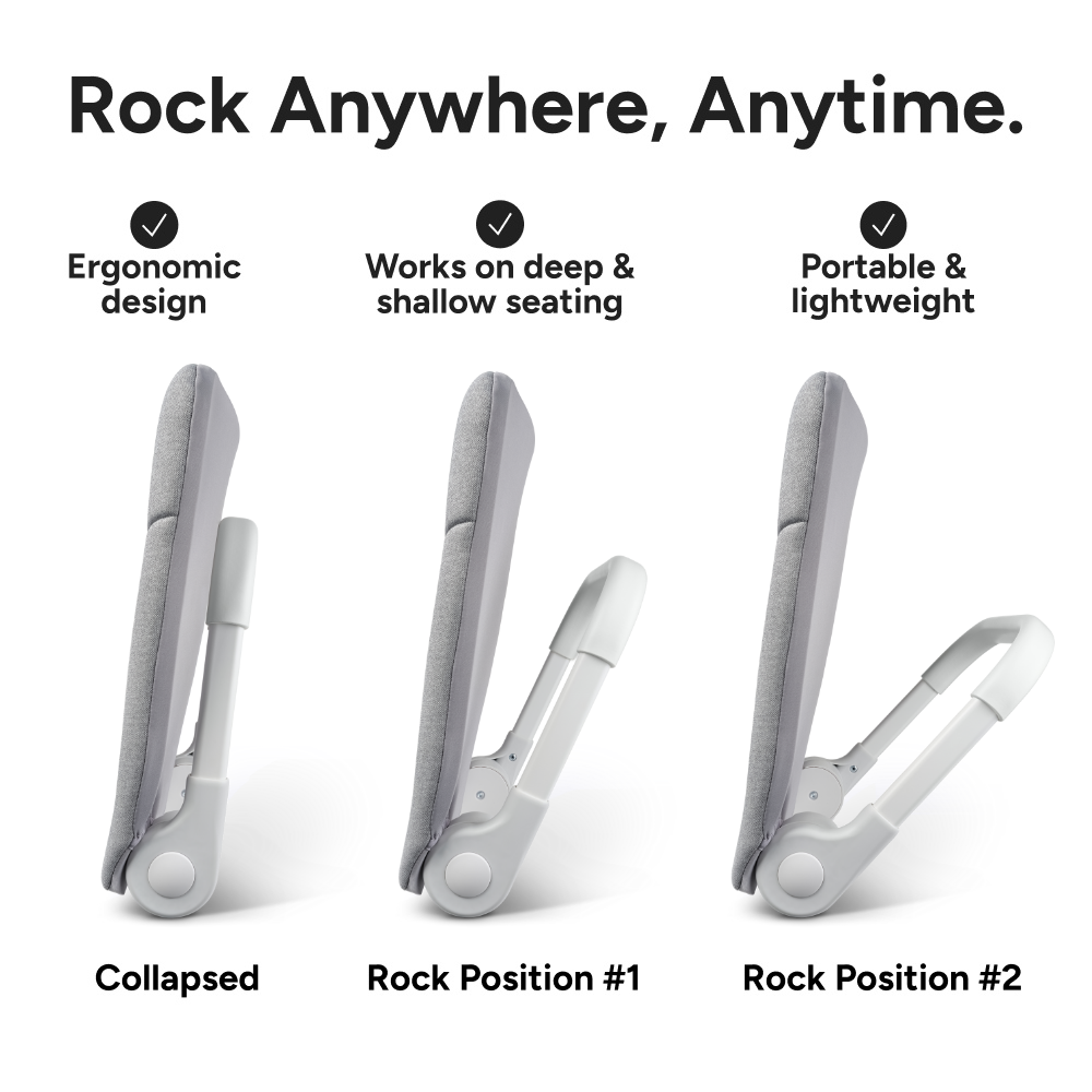 Deluxe Ready Rocker [Cloud] + Protective Cover (Olive) + Smart Strap