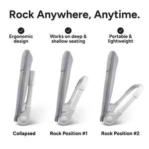 Deluxe Ready Rocker [Cloud] + Protective Cover (Sand) + Smart Strap