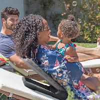 “The ReadyRocker gave me back my freedom — I can rock my twins anywhere, even while camping!”