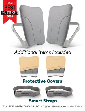2 Deluxe Ready Rockers (Cloud) + 2 Smart Straps + 2 Protective Covers (Sand)