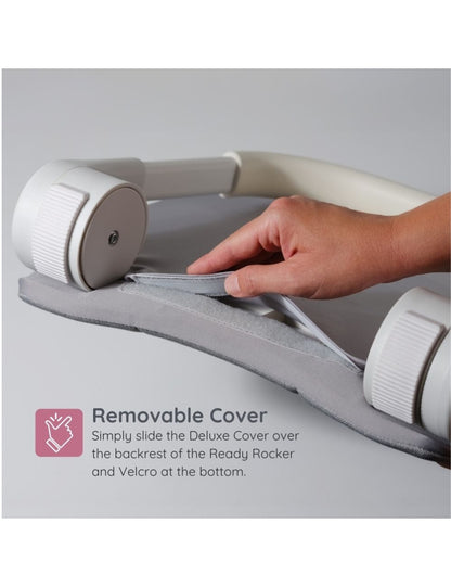 Deluxe Ready Rocker [Cloud] + Protective Cover (Sand) + Smart Strap