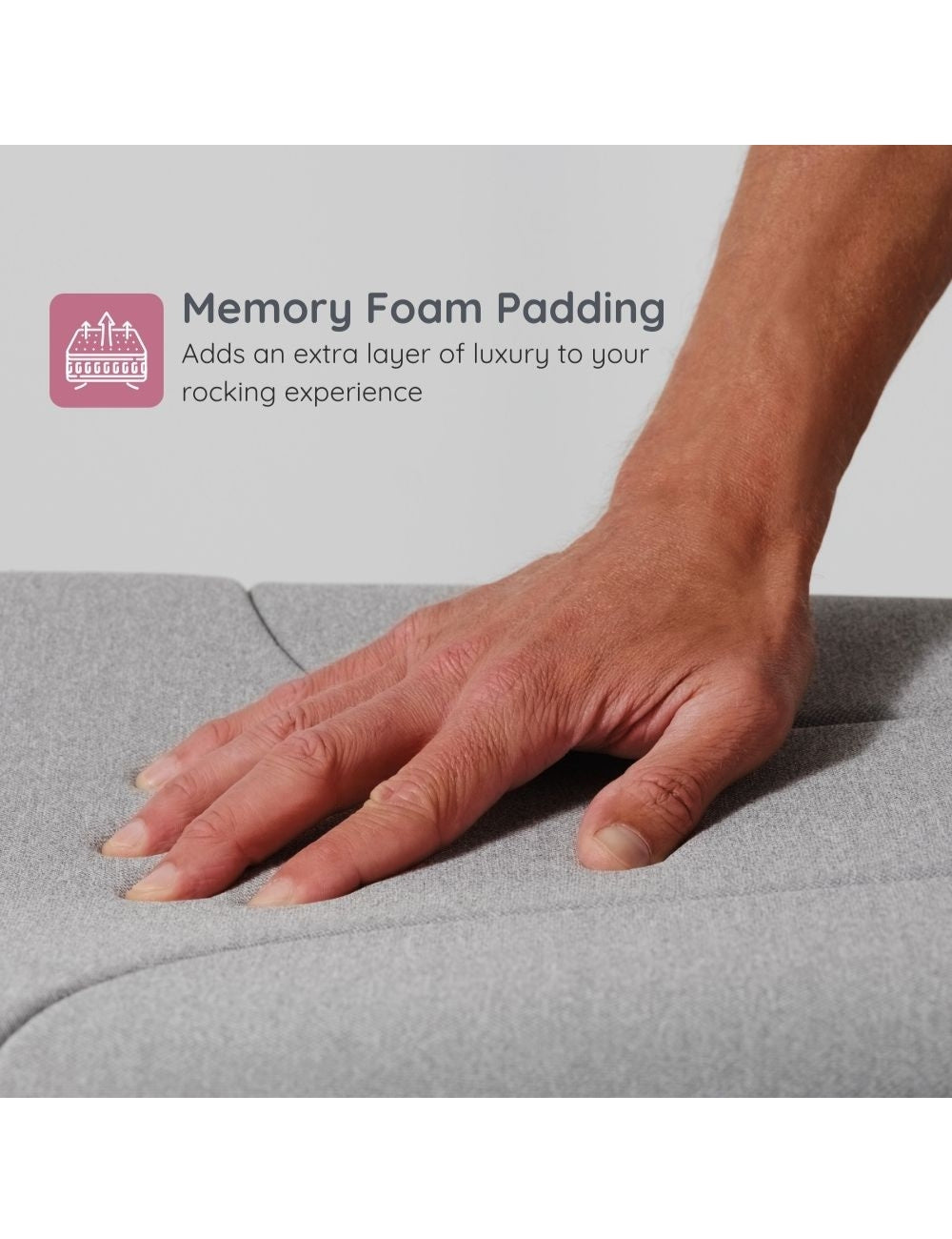 Deluxe Ready Rocker [Slate] + Protective Cover (Sand) + Smart Strap