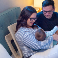 “The ReadyRocker gave me back my freedom — I can rock my twins anywhere, even while camping!”