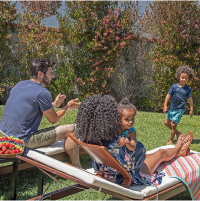 “The Ready-Rocker gave me back my freedom — I can rock my twins anywhere, even while camping!”