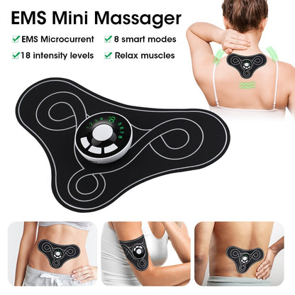 EMS Electric Massager Stimulator Pain Relief Back Health Care