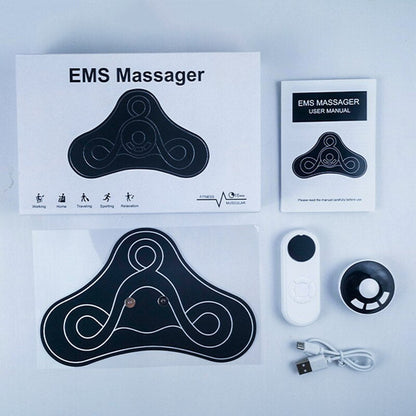 EMS Electric Massager Stimulator Pain Relief Back Health Care